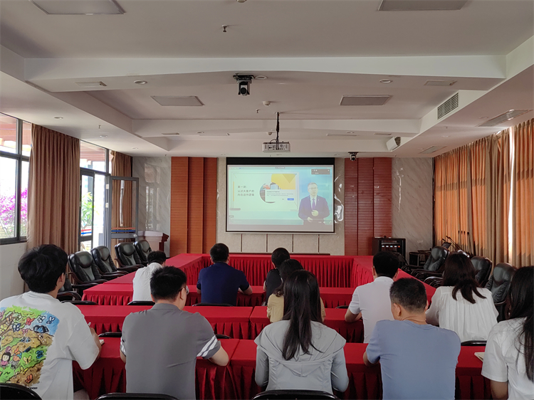 集團(tuán)公司組織開展第3期棉麻大講堂 ——大客戶銷售全程溝通技巧（第一期）